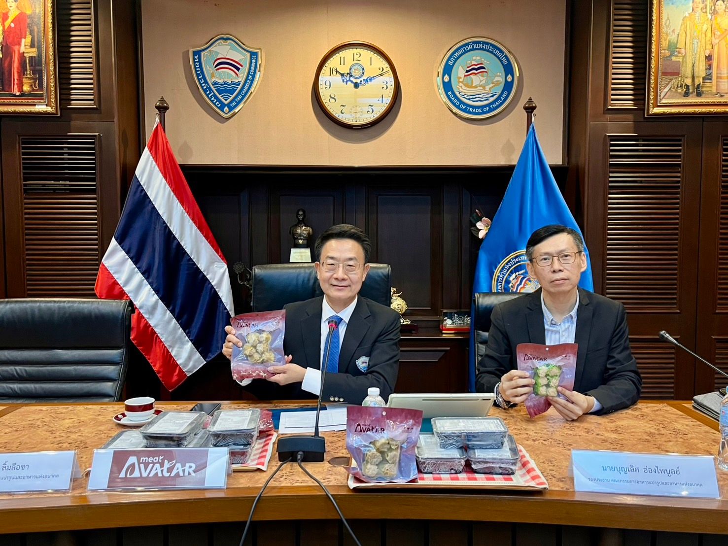 หอการค้าไทยเชิญชวนองค์กรเพิ่มเมนู Plant Based อย่างน้อย 30% ในการประชุม สนับสนุนธุรกิจโปรตีนทางเลือก ส่งเสริมสุขภาพ สิ่งแวดล้อม และขับเคลื่อนอุตสาหกรรมอาหารแห่งอนาคตของไทย