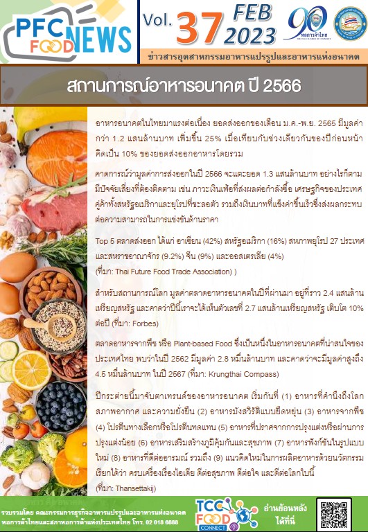 Vol. 37 มกราคม 2566