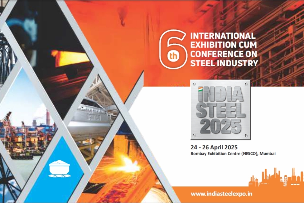  ขอเชิญร่วมงาน India Steel 2025 ณ เมืองมุมไบ ประเทศอินเดีย 